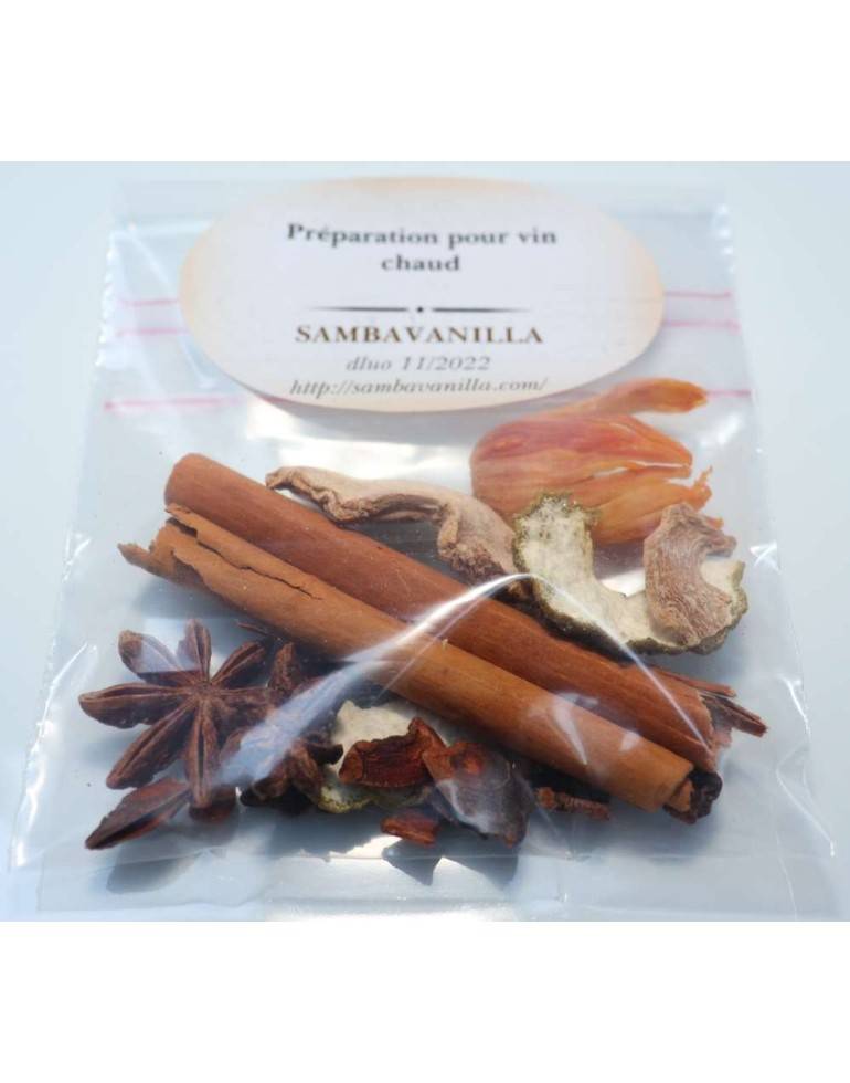 Mulled wine preparation bag