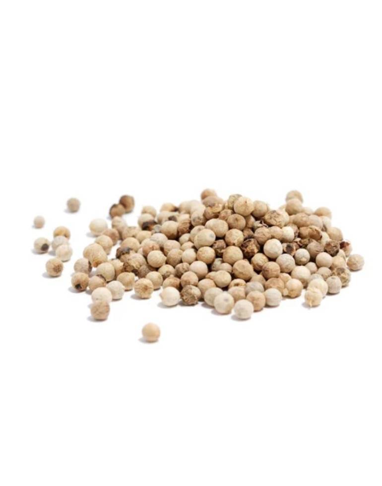 Penja white whole peppercorns