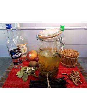 pineapple rum preparation
