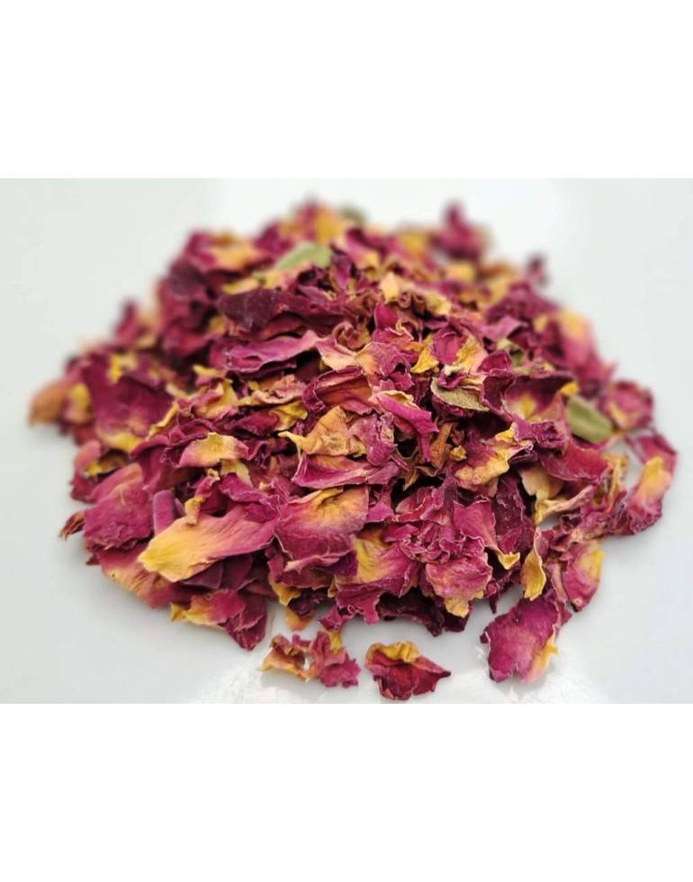 Dried rose petals from Iran