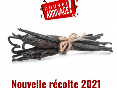 New harvest of Bourbon vanilla from the Comoros for the 2021 season