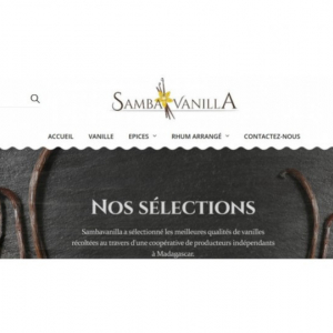 Nouveau site internet pour SAMBAVANILLA